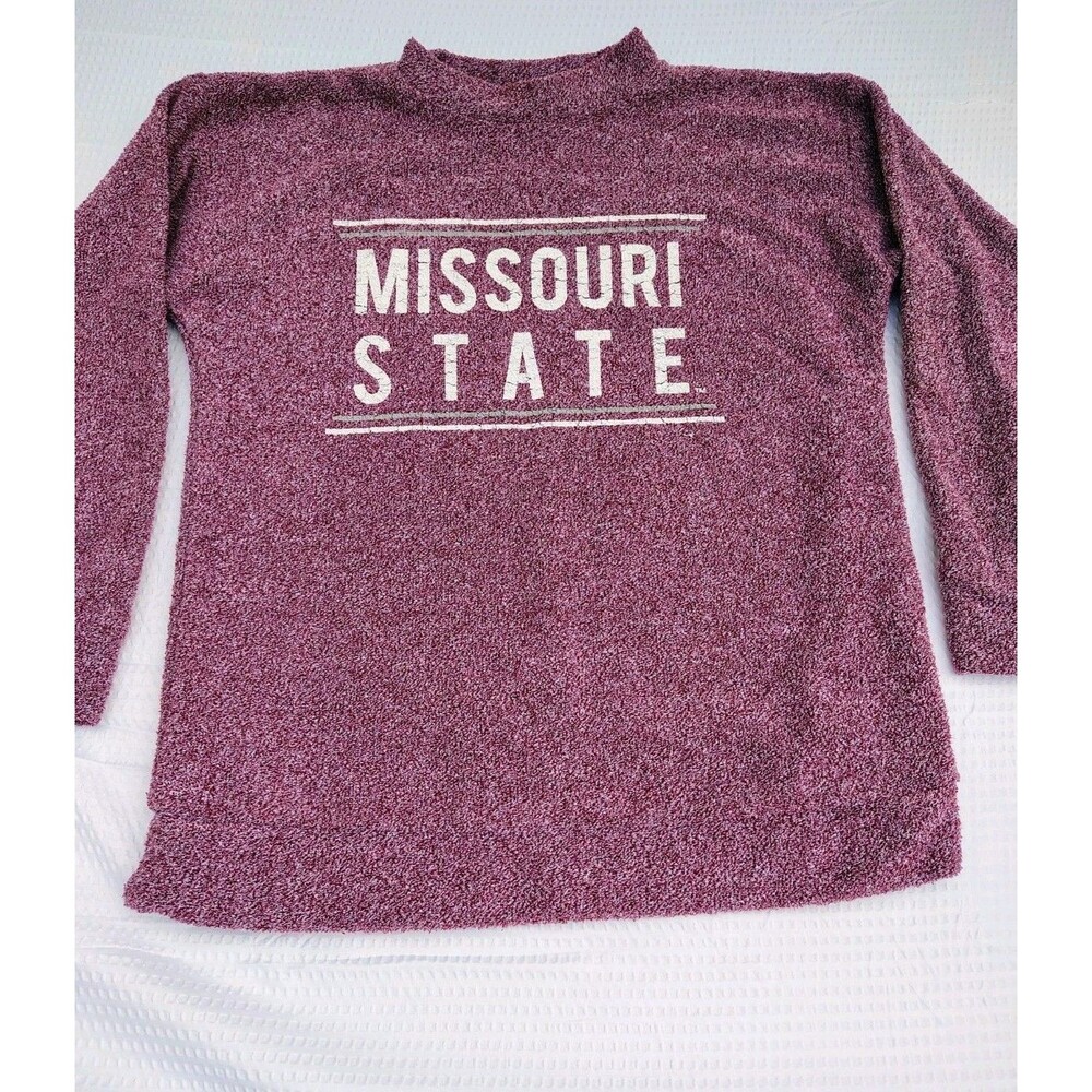 Missouri State University Bears  Medium Woolly Threads Maroon SweatshirtMade USA